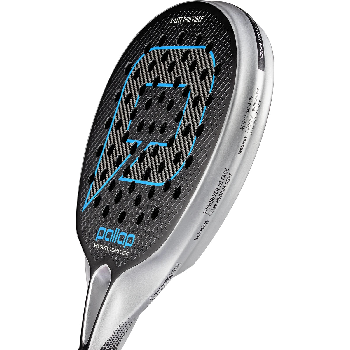 Padelschläger Pallap Velocity Team Light 2026