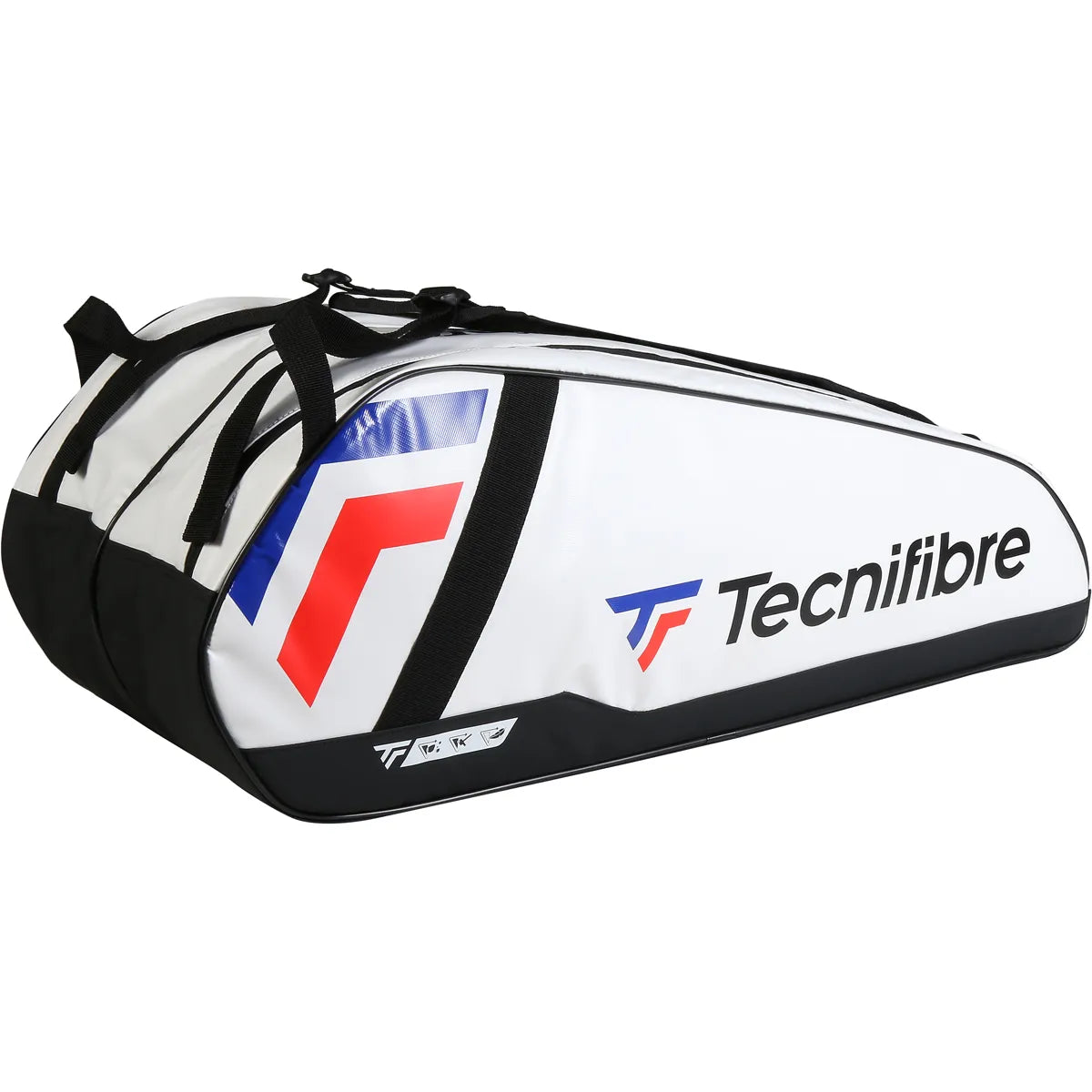 Tennistasche Tecnifibre Tour Endurance White 12R