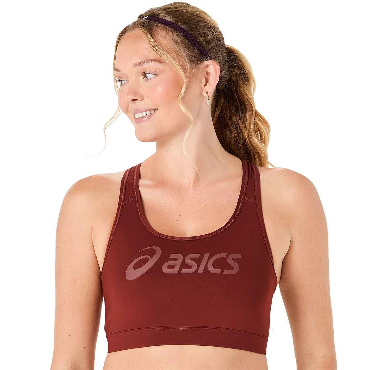 Sport-BH Asics Damen Essential Logo Ohne Polsterung