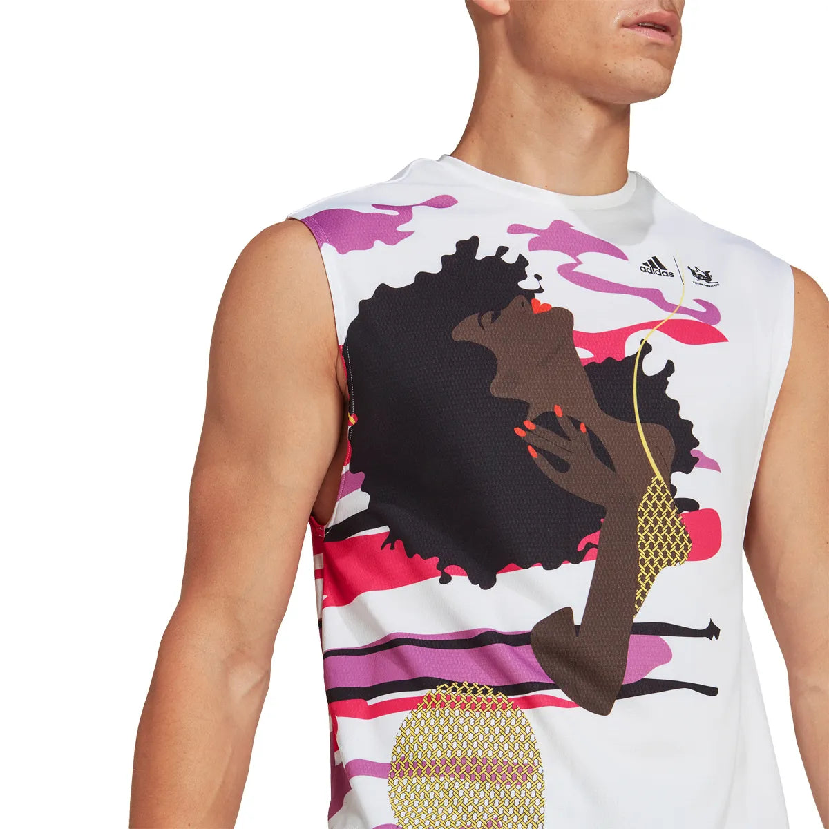Tank-Top adidas Unisex New York Unitefit Thebe Magugu
