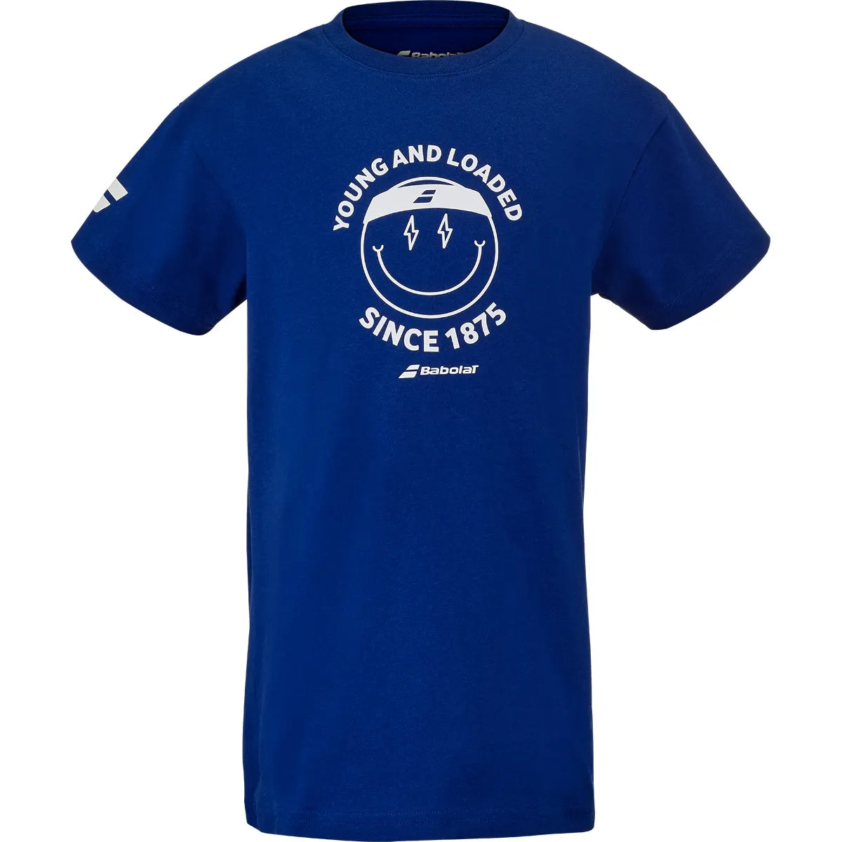 T-Shirt Babolat Junior Jungen Exercise Baumwolle