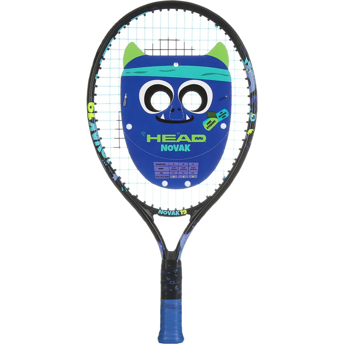 Schläger Head Junior Novak 19