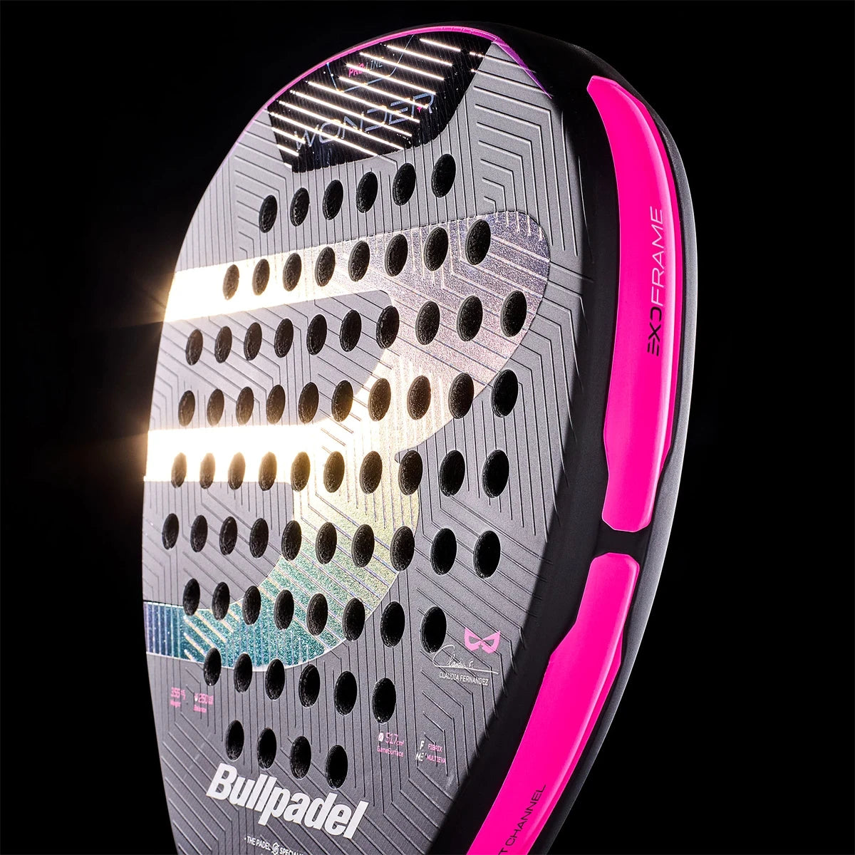 Schläger Test Padel Bullpadel Wonder 27