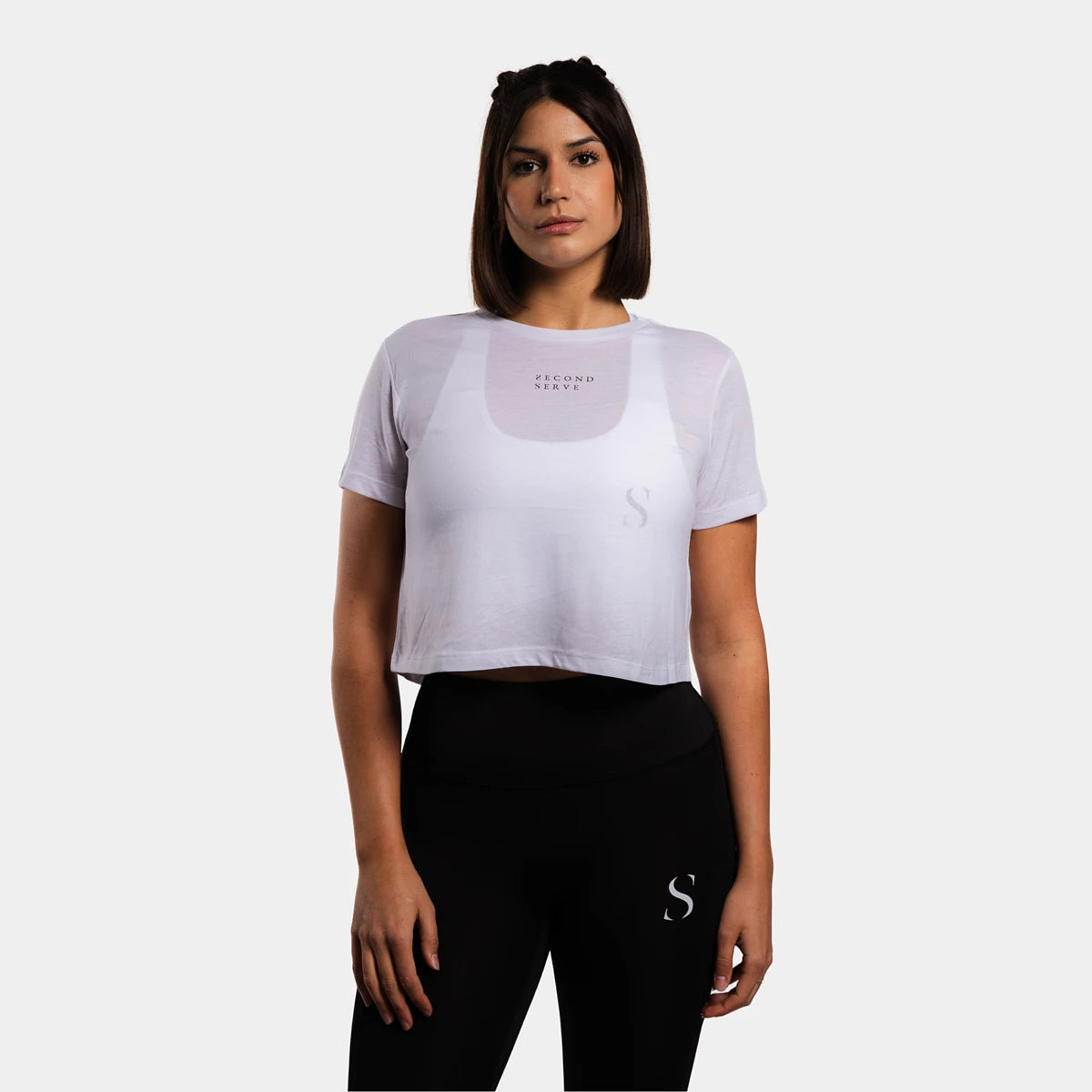T-Shirt Second Serve Damen Open Court