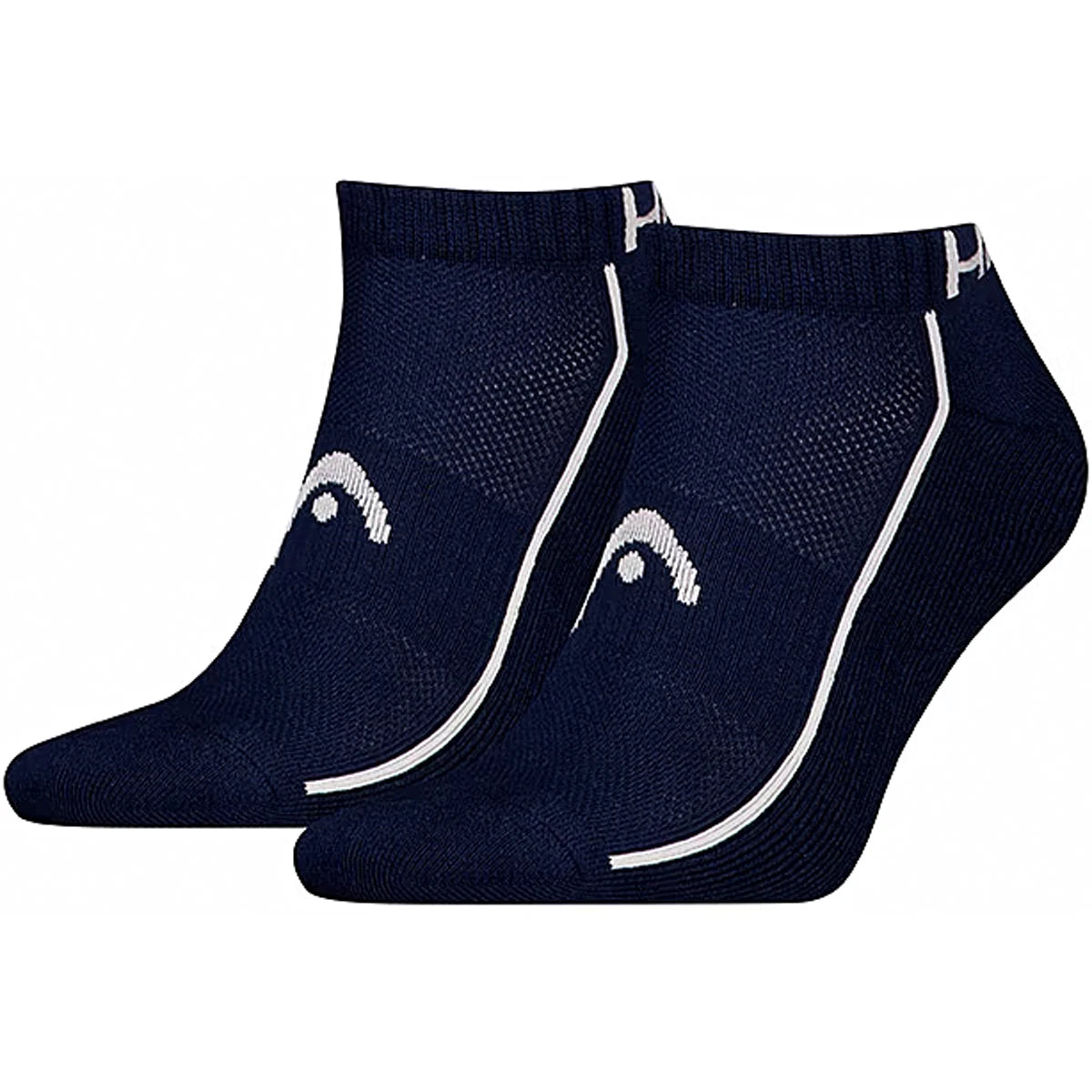 2 Paar Head Perf Socken (No Show)