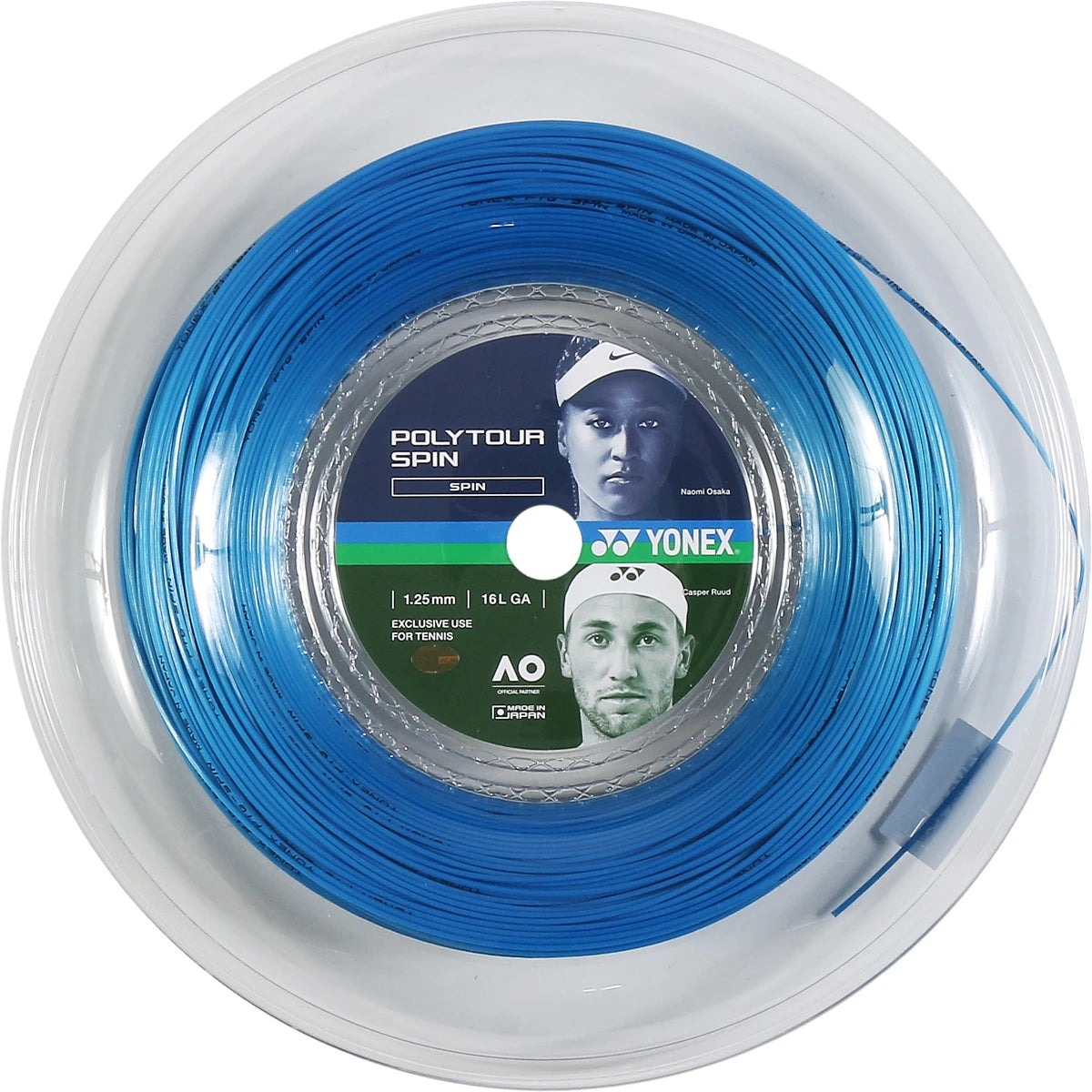 Saitenrolle Yonex Polytour Spin (200 Meter)
