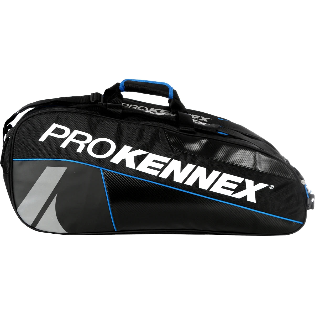Tennistasche Thermo Pro Kennex Double Schwarz/Blau