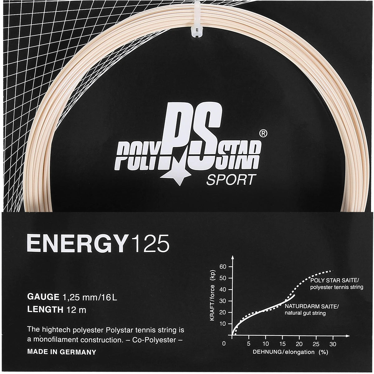 Saitenset Polystar Energy (12 Meter)