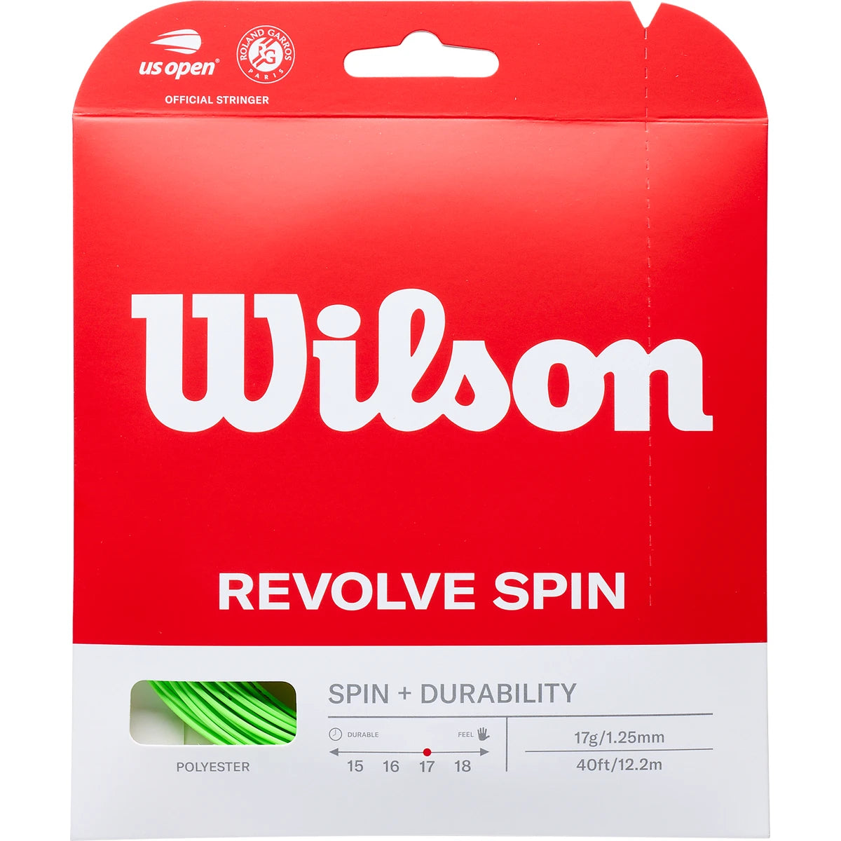 Saitenset Wilson Revolve Spin (12 Meter)