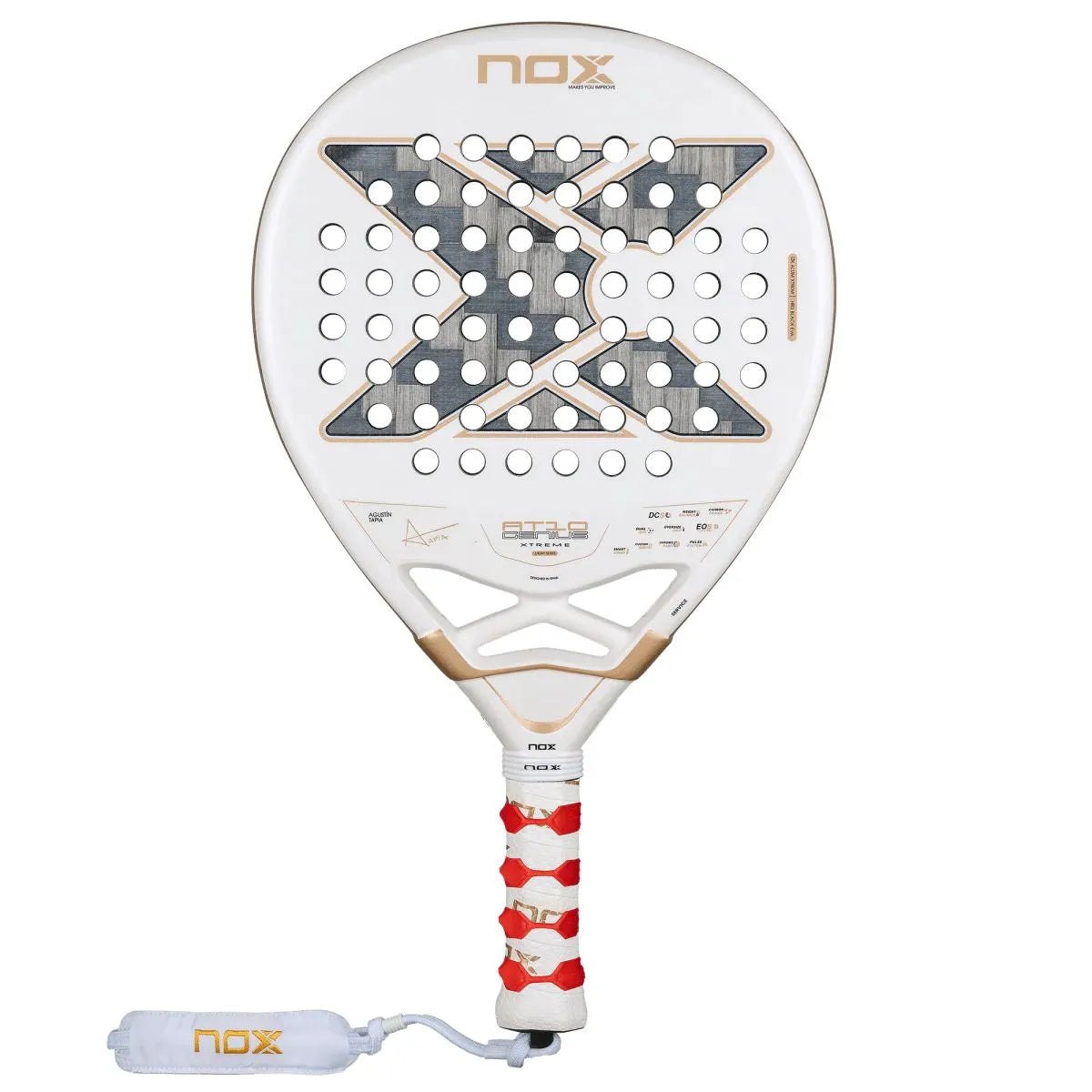 Padelschläger Nox At10 Genius 12K Alum Xtreme By Agustin Tapia 2026