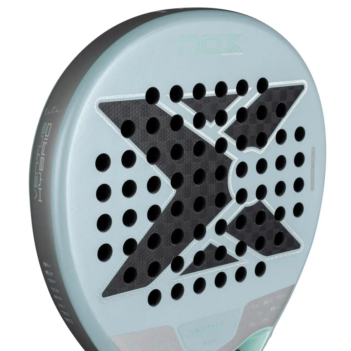 Padelschläger Test Nox Ventus Hybrid 12K Lite