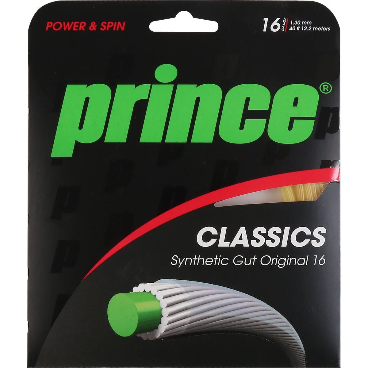 Saitenset Prince Super Synthetic Gut Original 16 (12 Meter)
