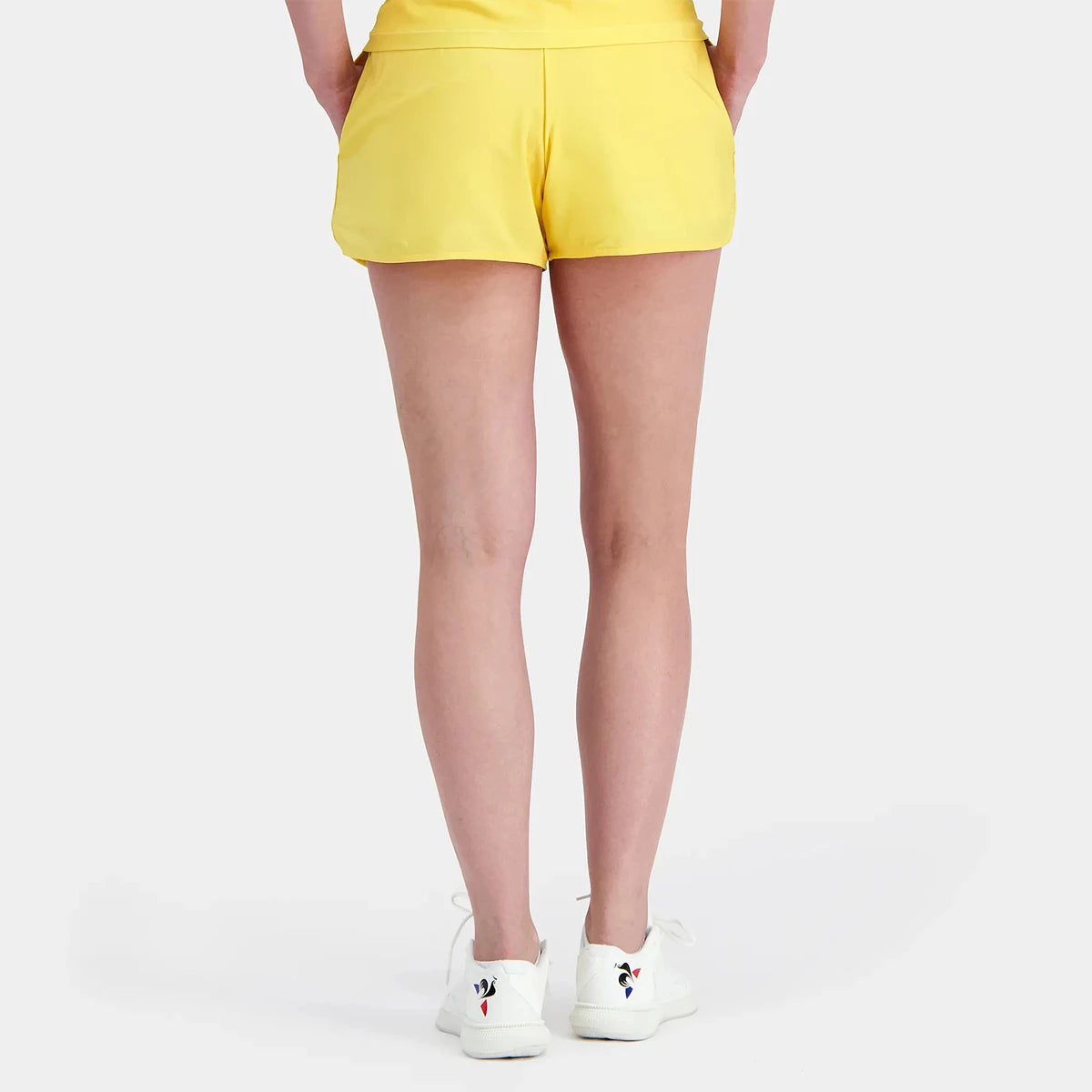 Short Le Coq Sportif Femme Tennis Pro Paris