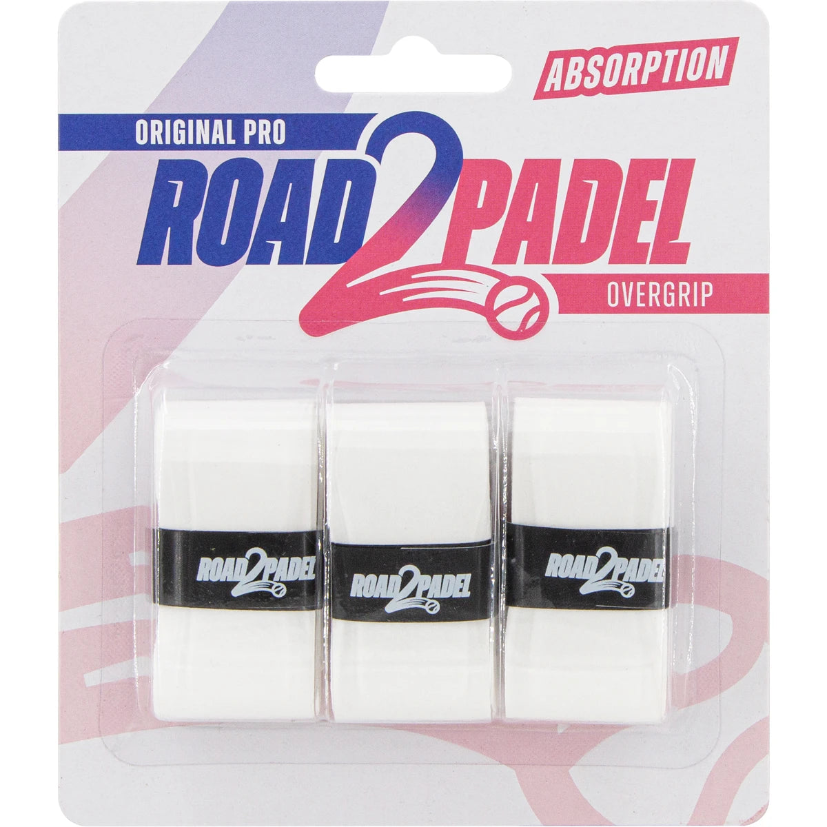3 Overgrips Road2Padel Original Pro