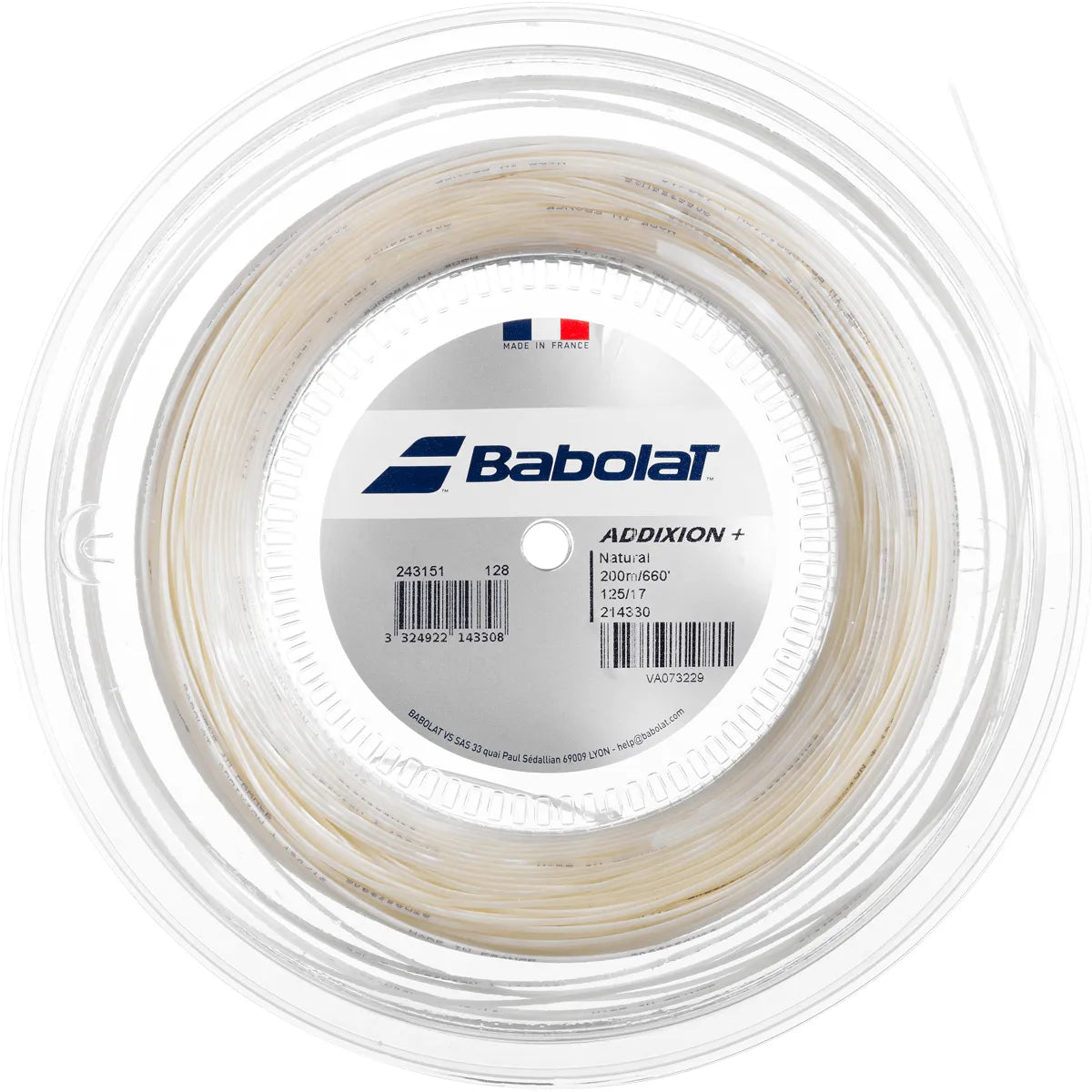 Saitenrolle Babolat Addixion+ (200 Meter)