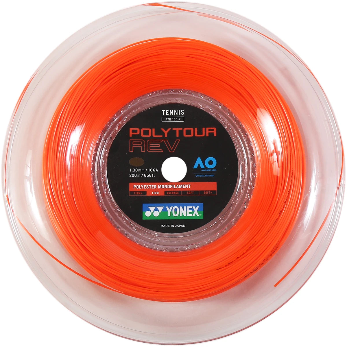 Saitenrolle Yonex Polytour Rev (200 Meter)