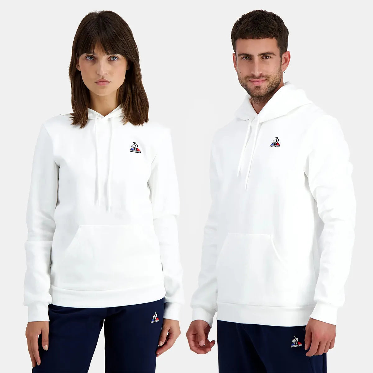 Sweat Le Coq Sportif Unisexe A Capuche Saison 1