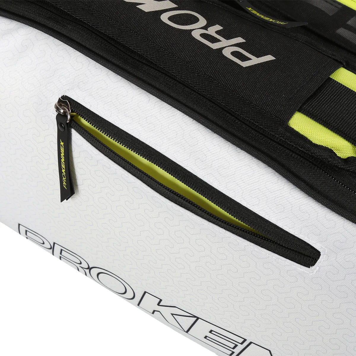 Tennistasche Pro Kennex Triple Cool Grau/Schwarz