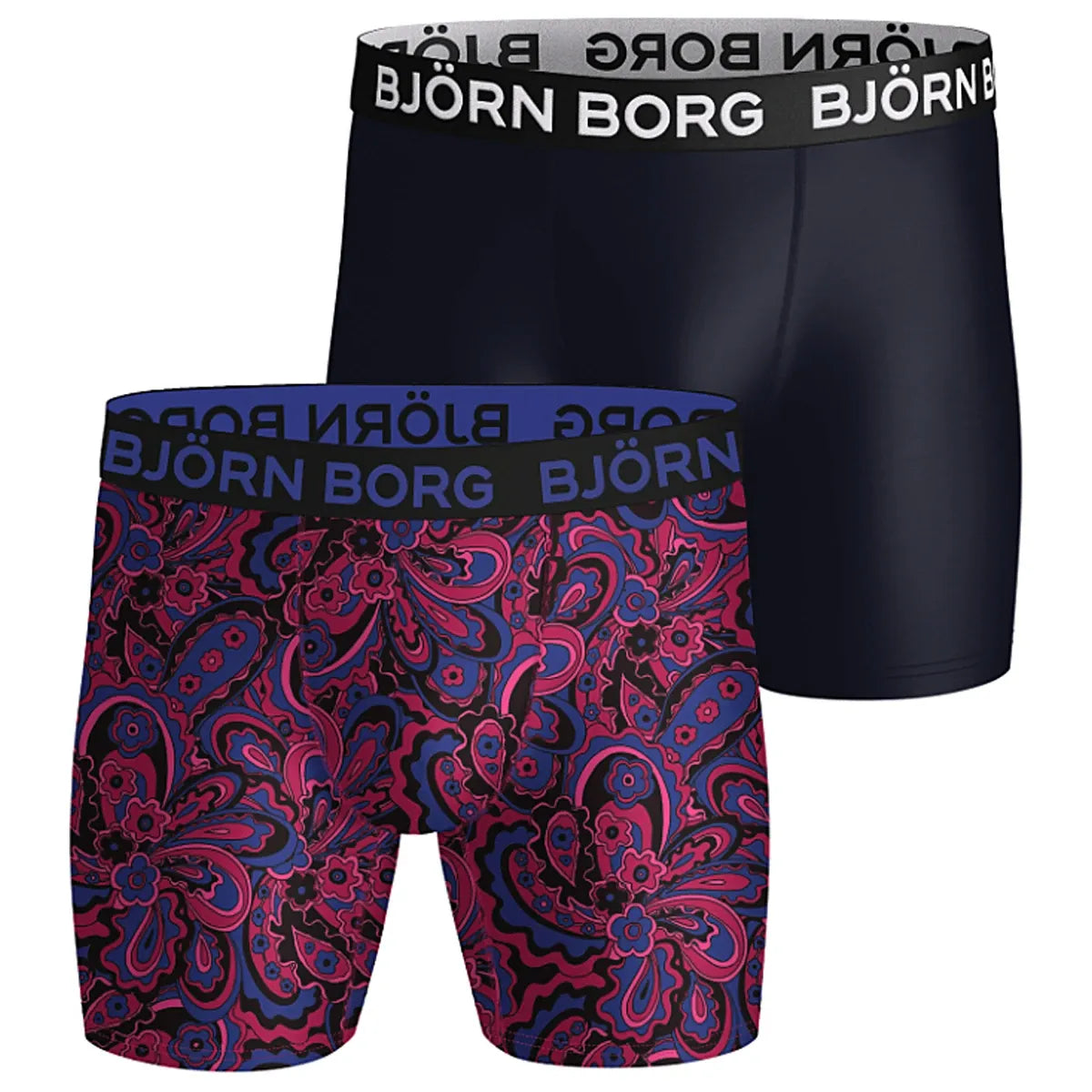 Pack mit 2 Bjorn Borg Sports Microfaser Boxershorts