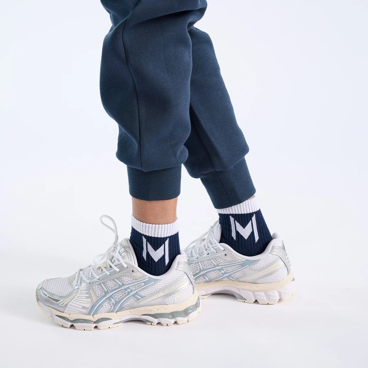 Paar niedrige Socken Mouratoglou Apparel