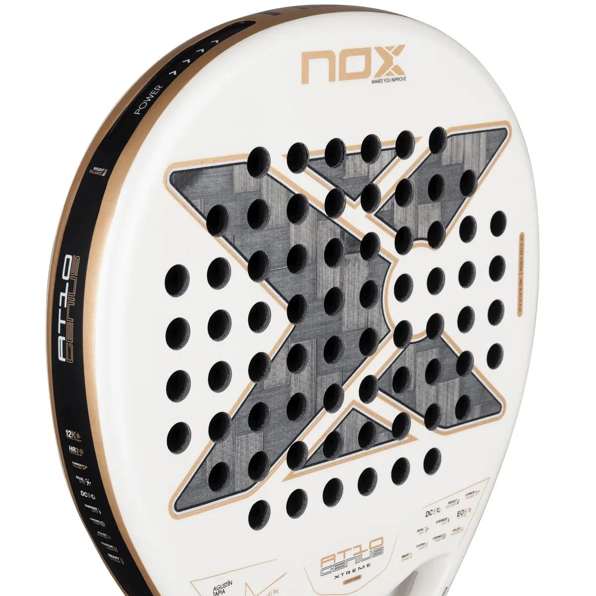 Padelschläger Nox At10 Genius 12K Alum Xtreme By Agustin Tapia 2026