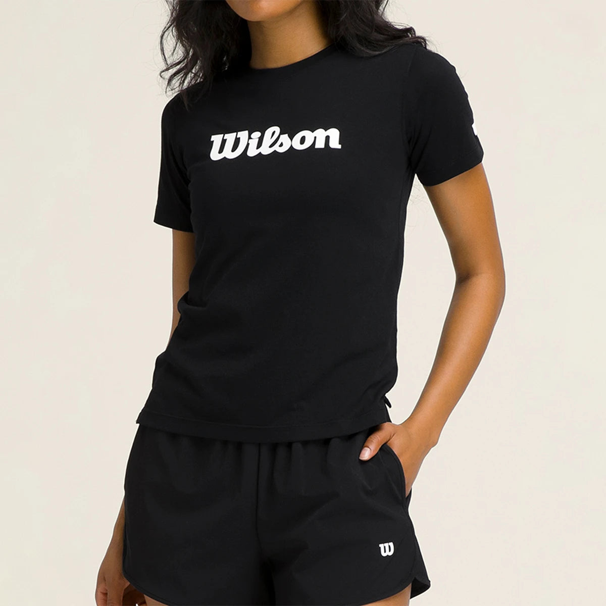 Wilson Damen T-Shirt Team Script
