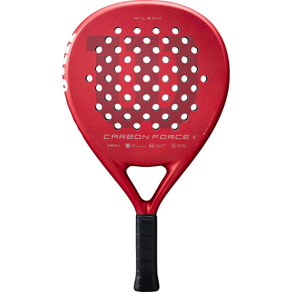 Padelschläger Wilson Carbon Force Red