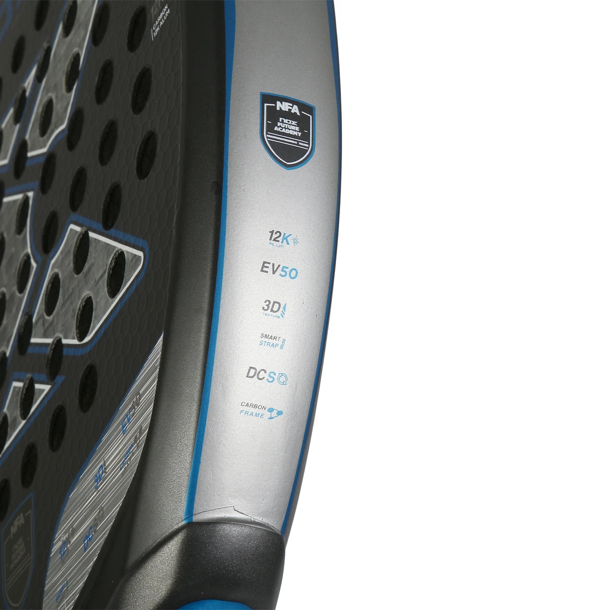 Padelschläger Nox Future Hybrid 12K Alum