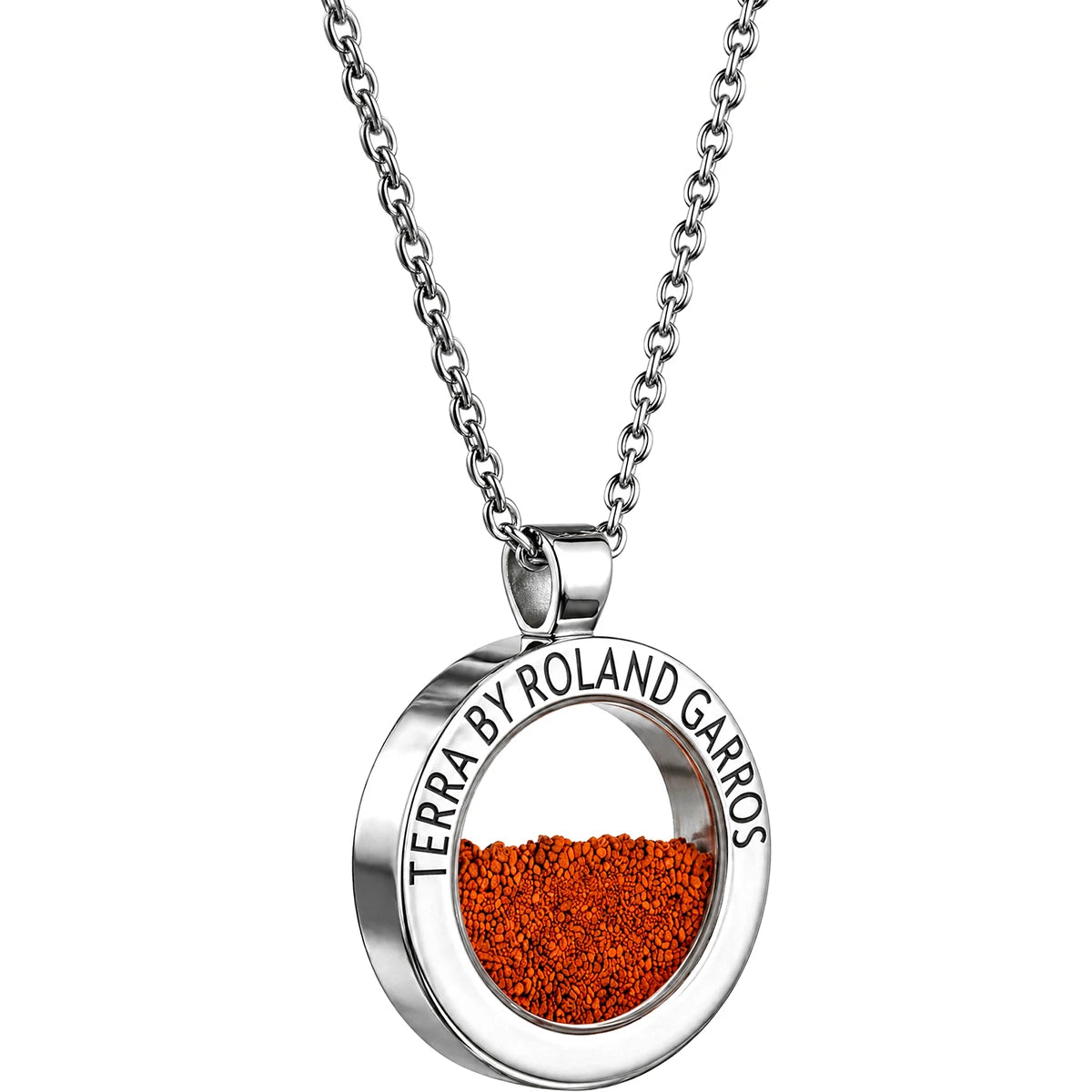 COLLIER ET MEDAILLE TERRA ACCESS ACIER BRILLANT SANS PIERRE PETIT MODELE