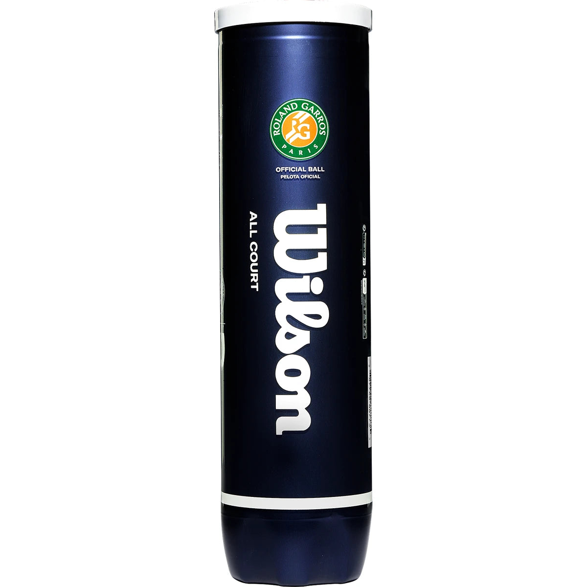 Tube mit 4 Wilson Roland Garros All Court Tennisbällen