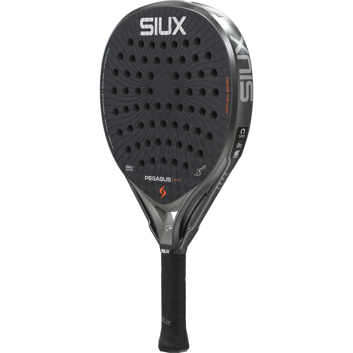 Padelschläger Siux Pegasus Pro 2026 Storm Grey