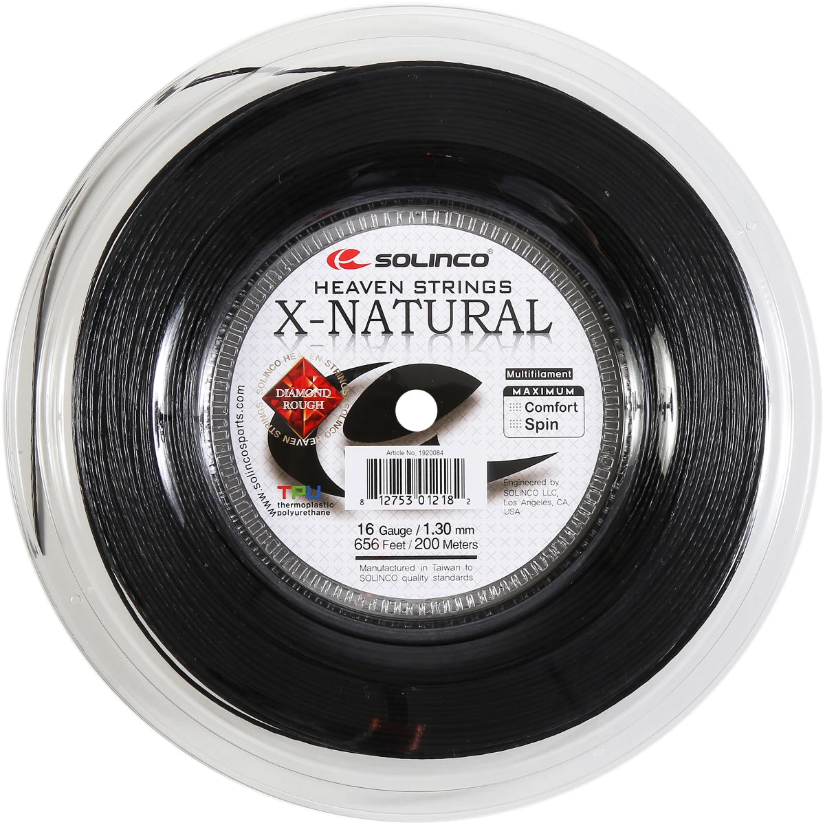 Saitenrolle Solinco X-Natural (200 Meter)