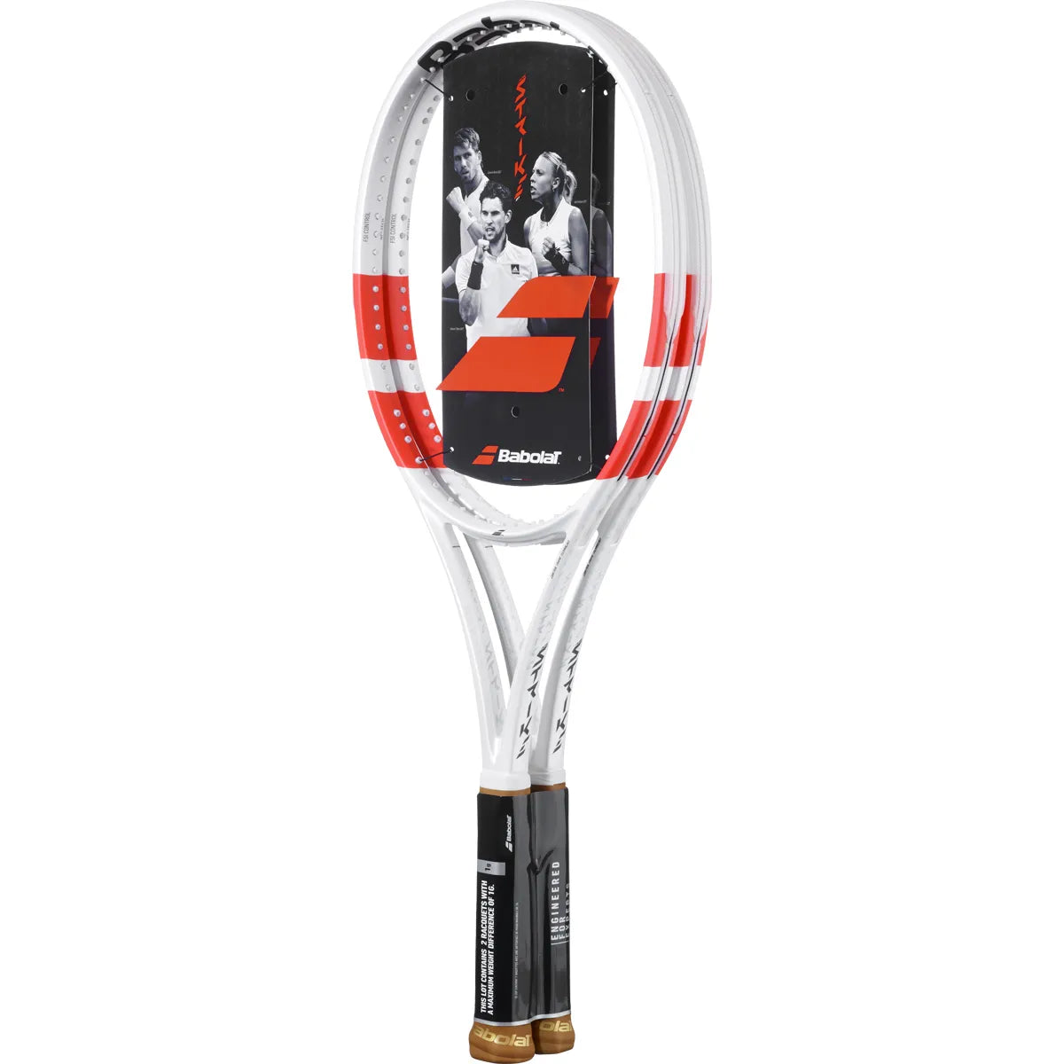 Pack mit 2 Babolat Pure Strike 97 Schlägern (310 Gr)
