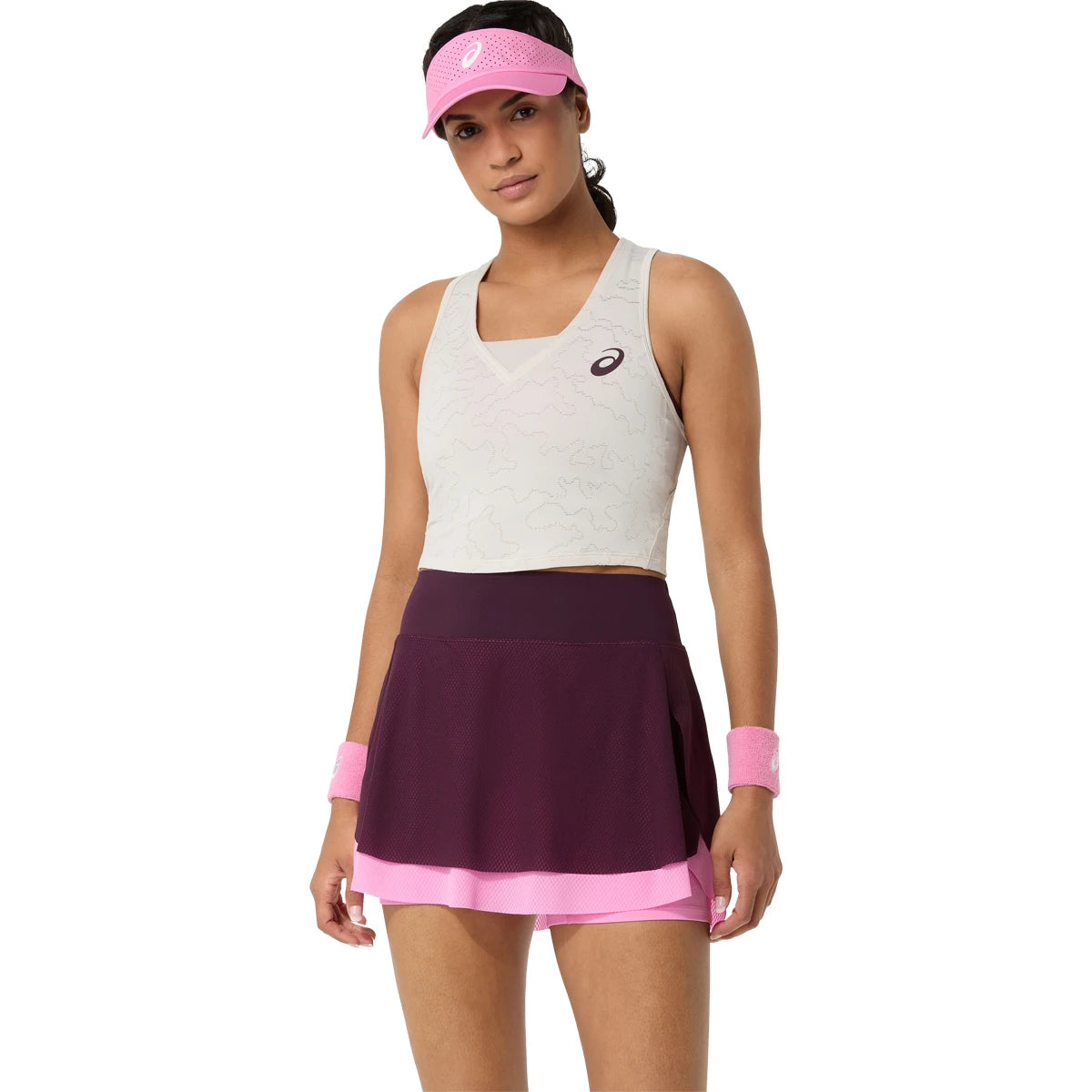 Tank-Top Asics Damen Match Jacquard New York Tag
