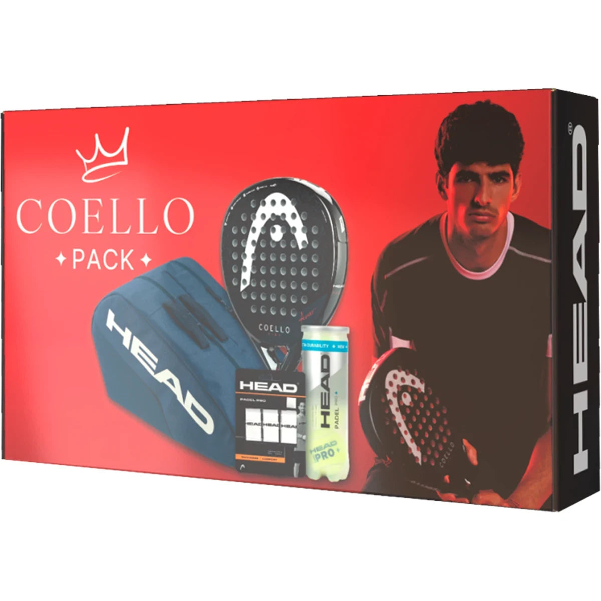 Pack Padel Sac / Raquette / Access Coello Vibe 2025