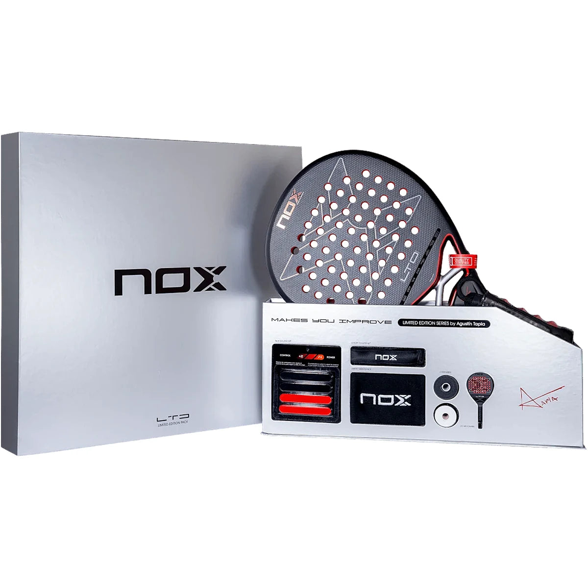 Padelschläger-Set Nox At10 Genius 12K Xtrem Limited