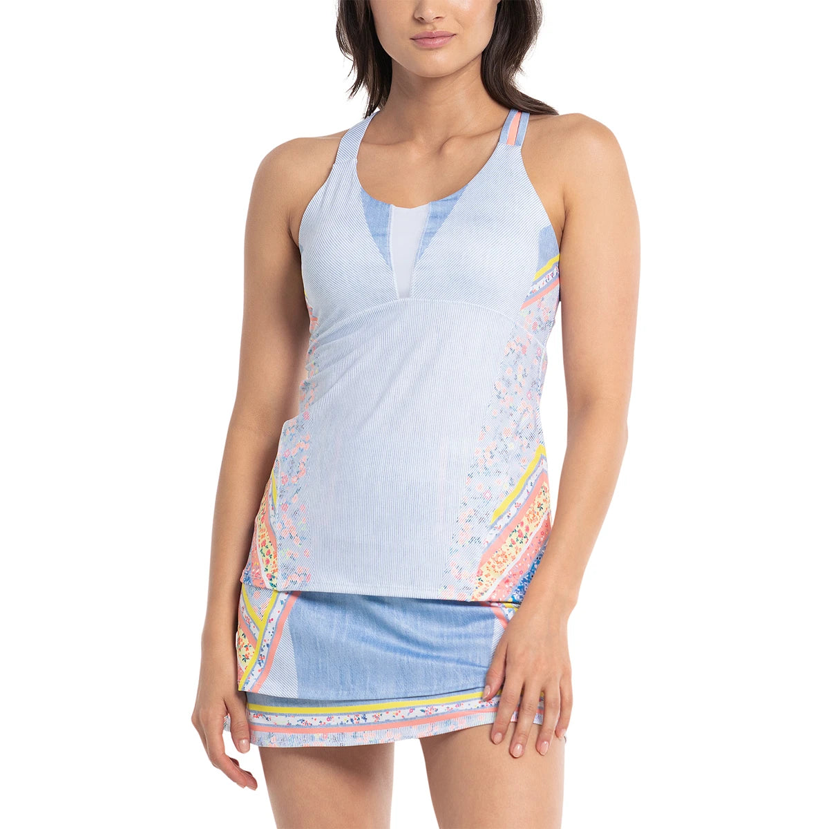 Tank-Top Lucky In Love Damen mit Sport-BH Liberty In Love