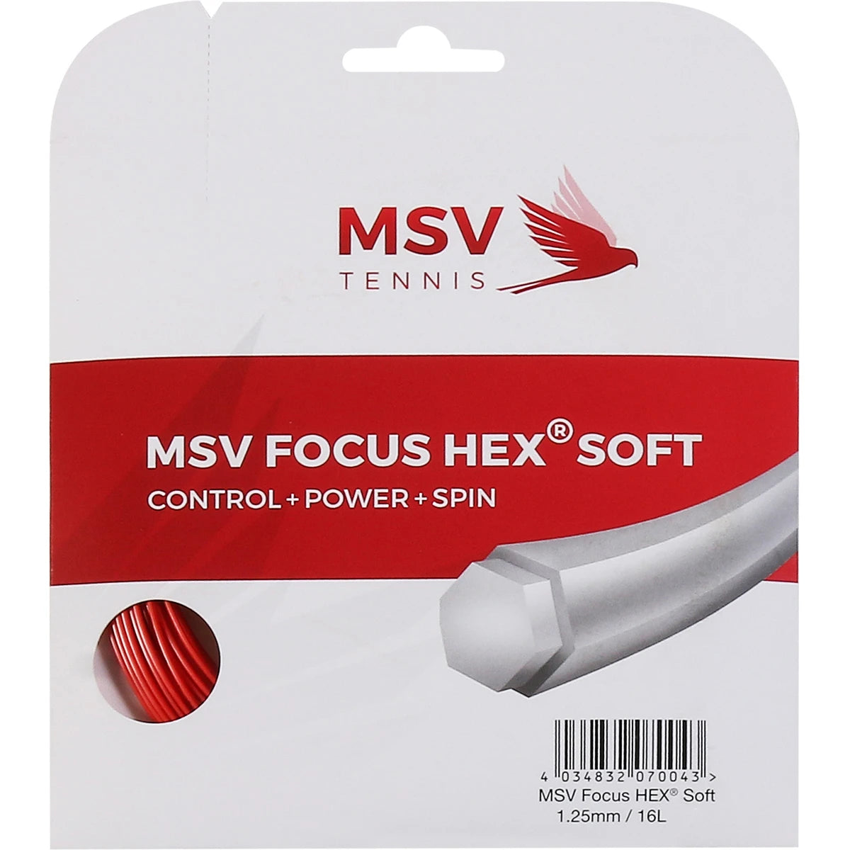 Saitenset Msv Focus-Hex Soft (12 Meter)