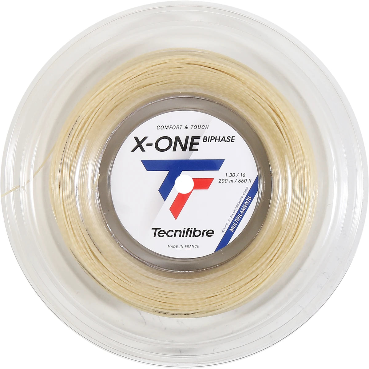 Saitenrolle Tecnifibre X One Biphase (200 Meter)