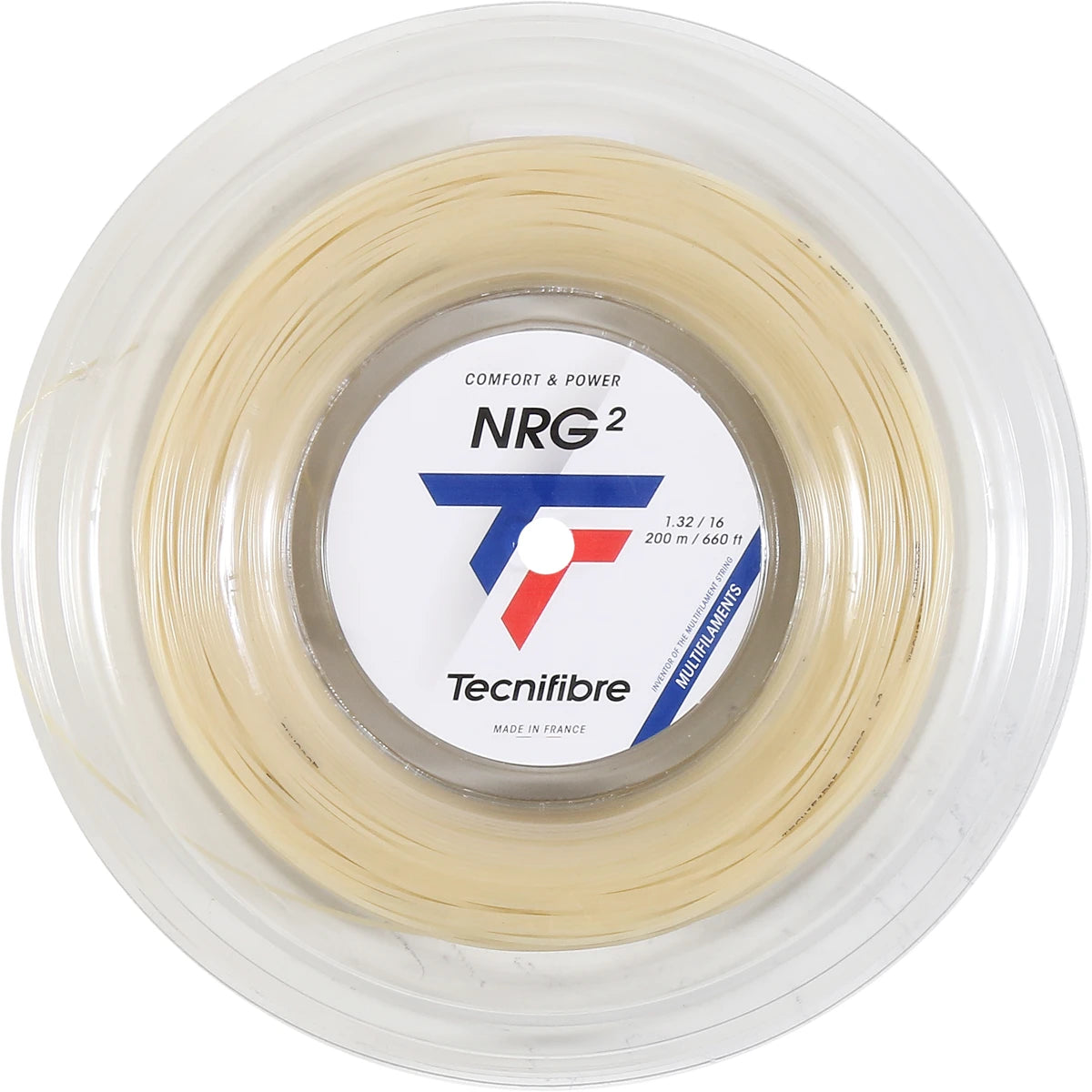 Saitenrolle Tecnifibre Saitenrolle Nrg 2 (200 Meter)