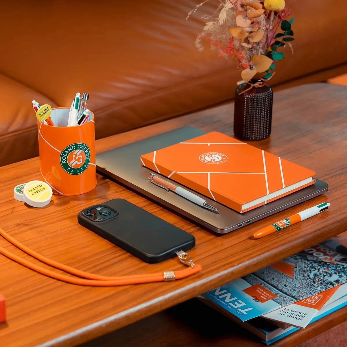 Carnet Color Block Roland Garros