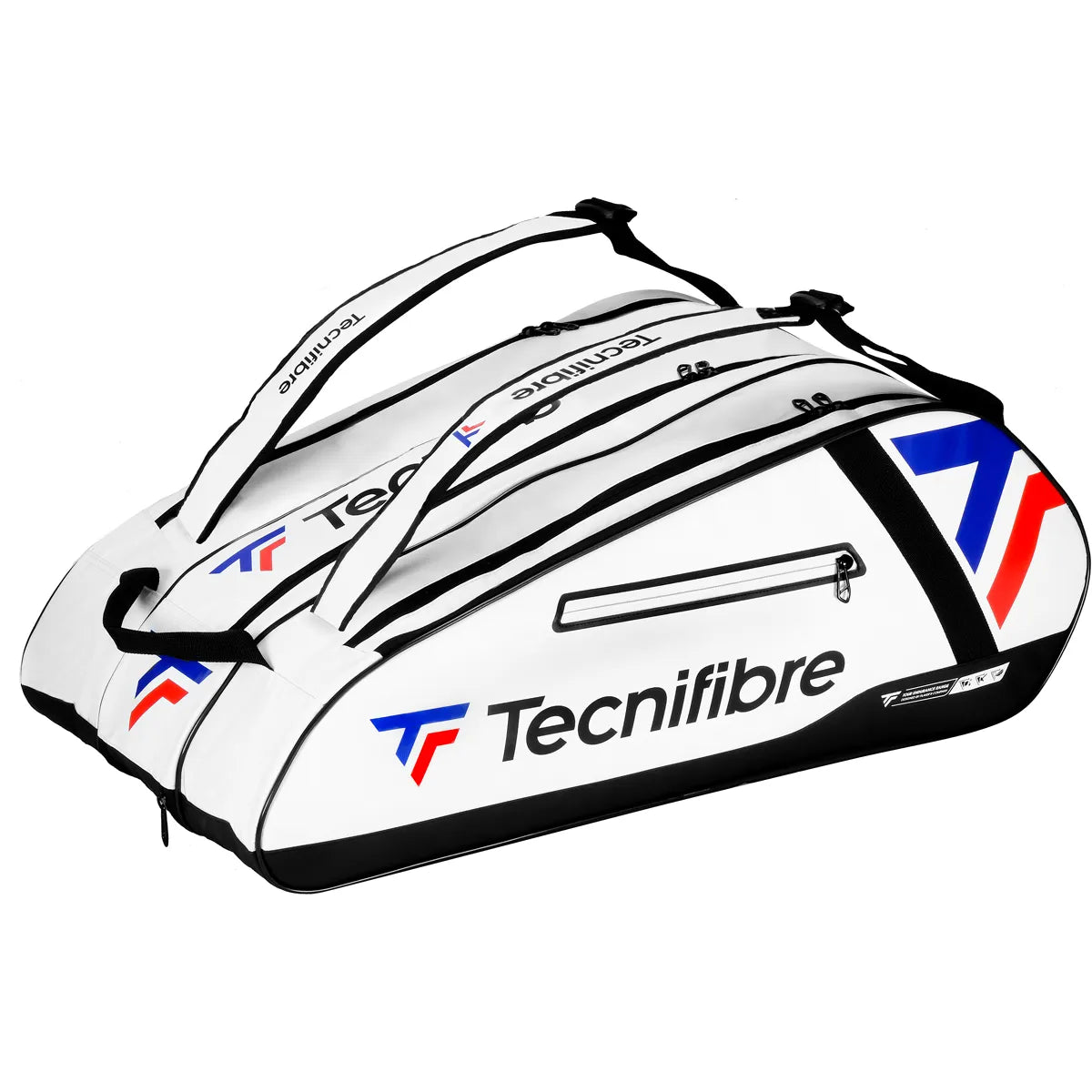 Tennistasche Tecnifibre Tour Endurance White 15R