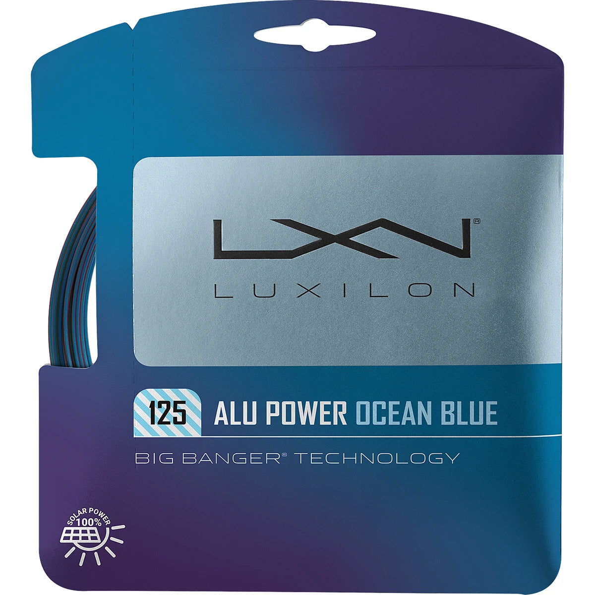 Saitenset Luxilon Big Banger Alu Power Ocean Blue (12 Meter)