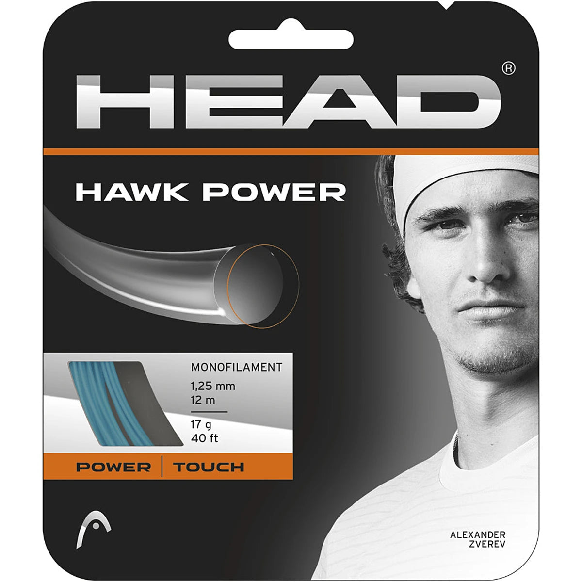 Saitenset Head Hawk Power (12 Meter)