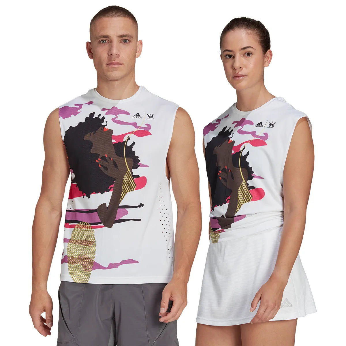 Tank-Top adidas Unisex New York Unitefit Thebe Magugu