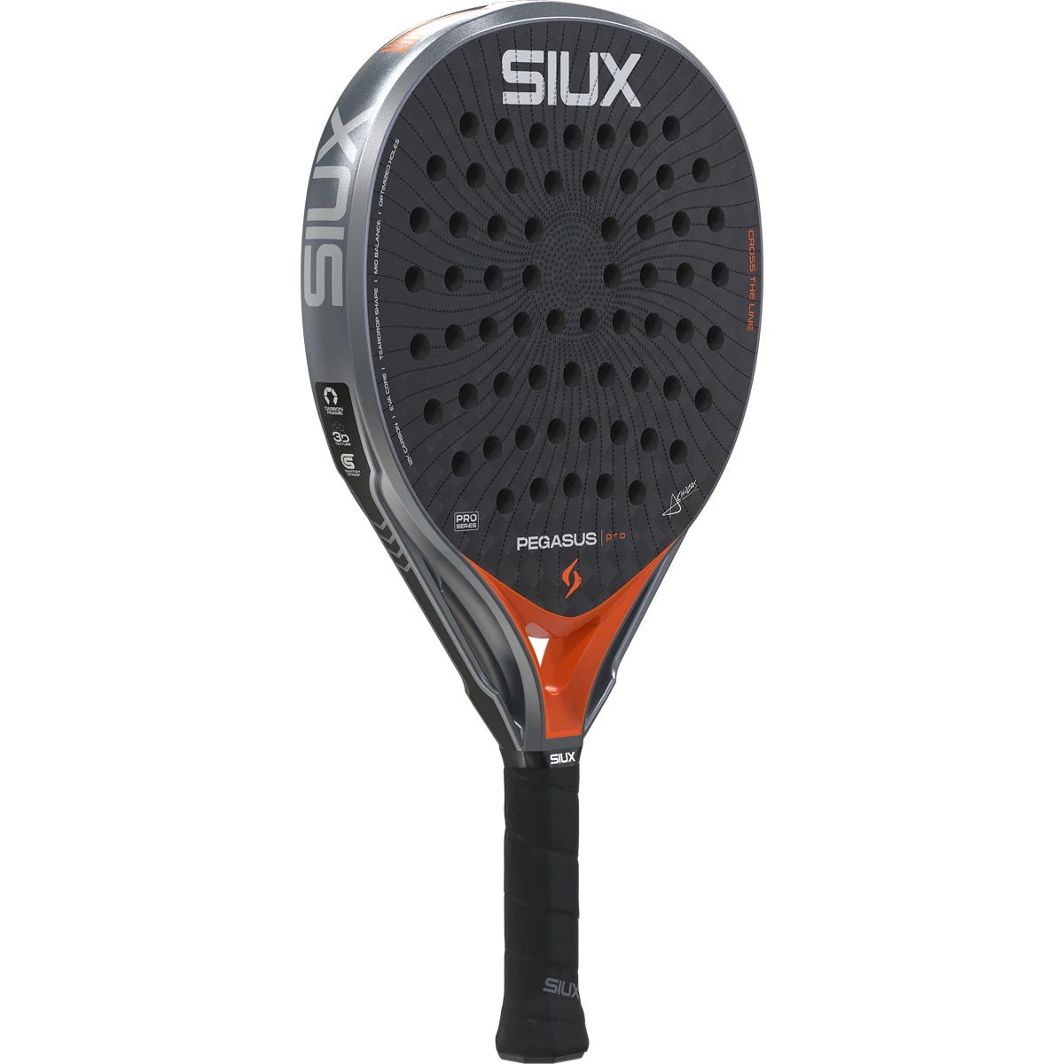 Padelschläger Siux Pegasus Pro 2026 Lava Orange