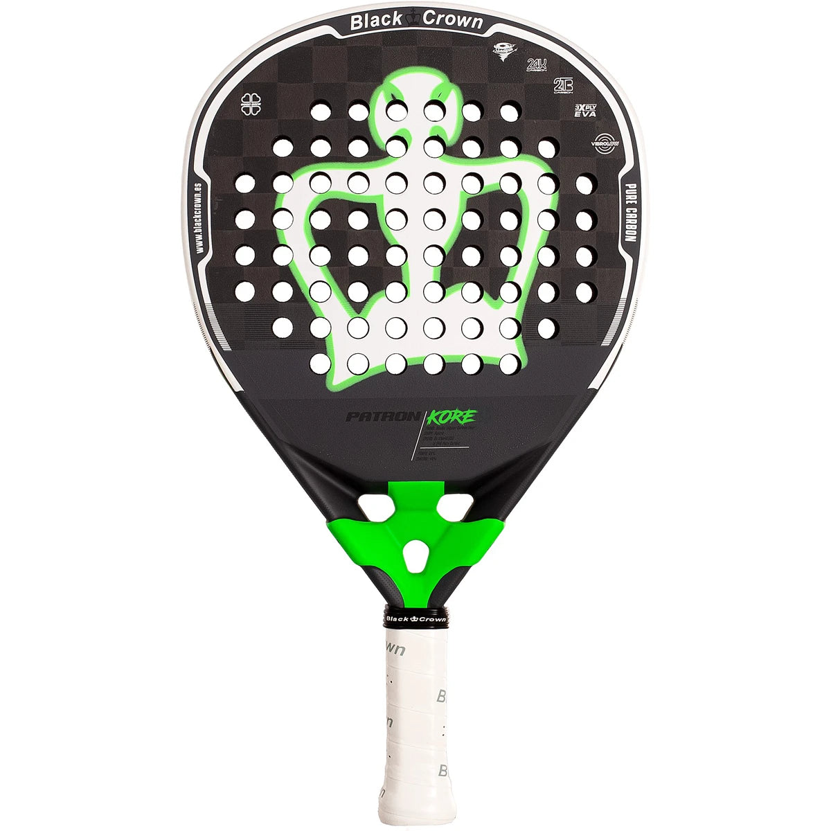 Padelschläger Test Black Crown Patron Kore
