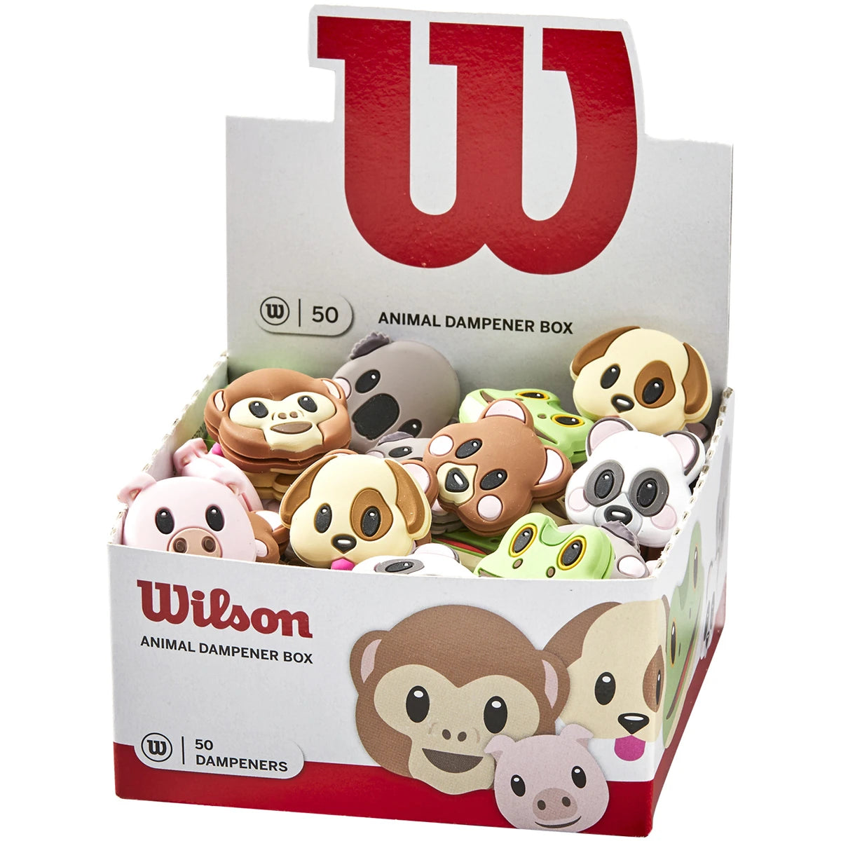Pack mit 50 Wilson Dämpfern Tiere