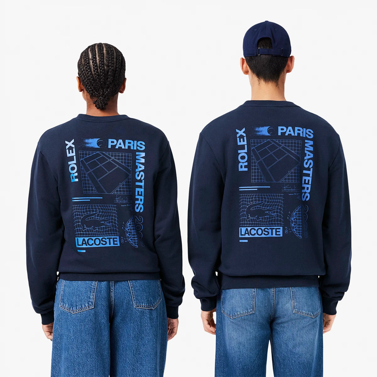 Sweat Lacoste Rolex Paris Masters Graphic
