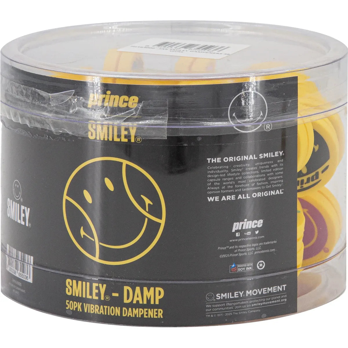 Pack mit 48 Dämpfern Prince/Smiley